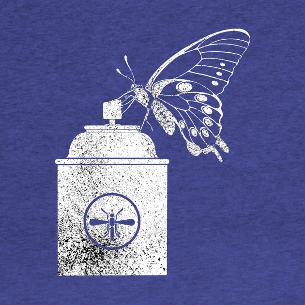 Butterfly | Toxic Spray 01 by Tee Architect
